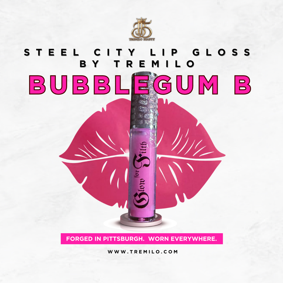 Bubblegum B™ Pink Lip Gloss | Bubblegum Scent – Tremilo Beauty