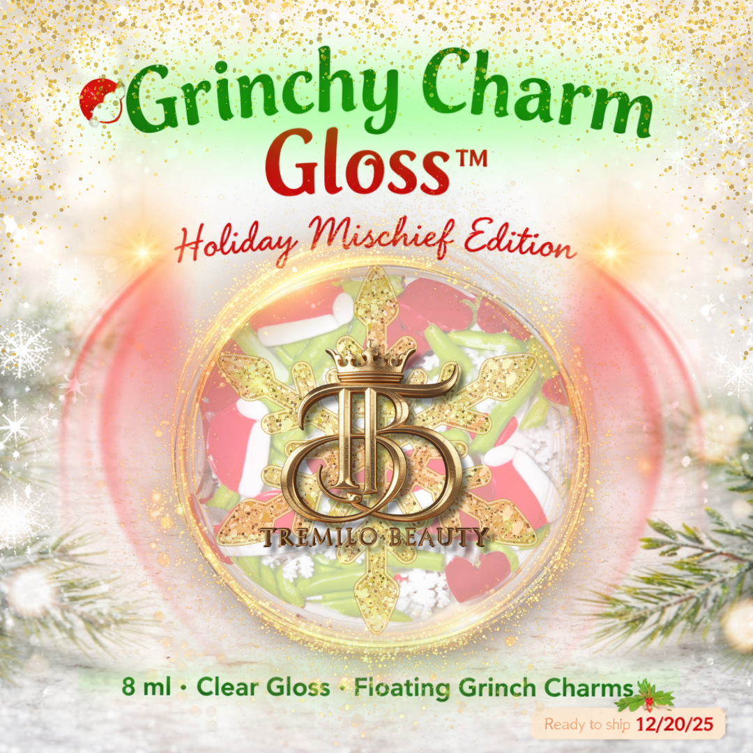 Grinchy Gloss – Holiday Mischief Edition 8 ml – Tremilo Beauty