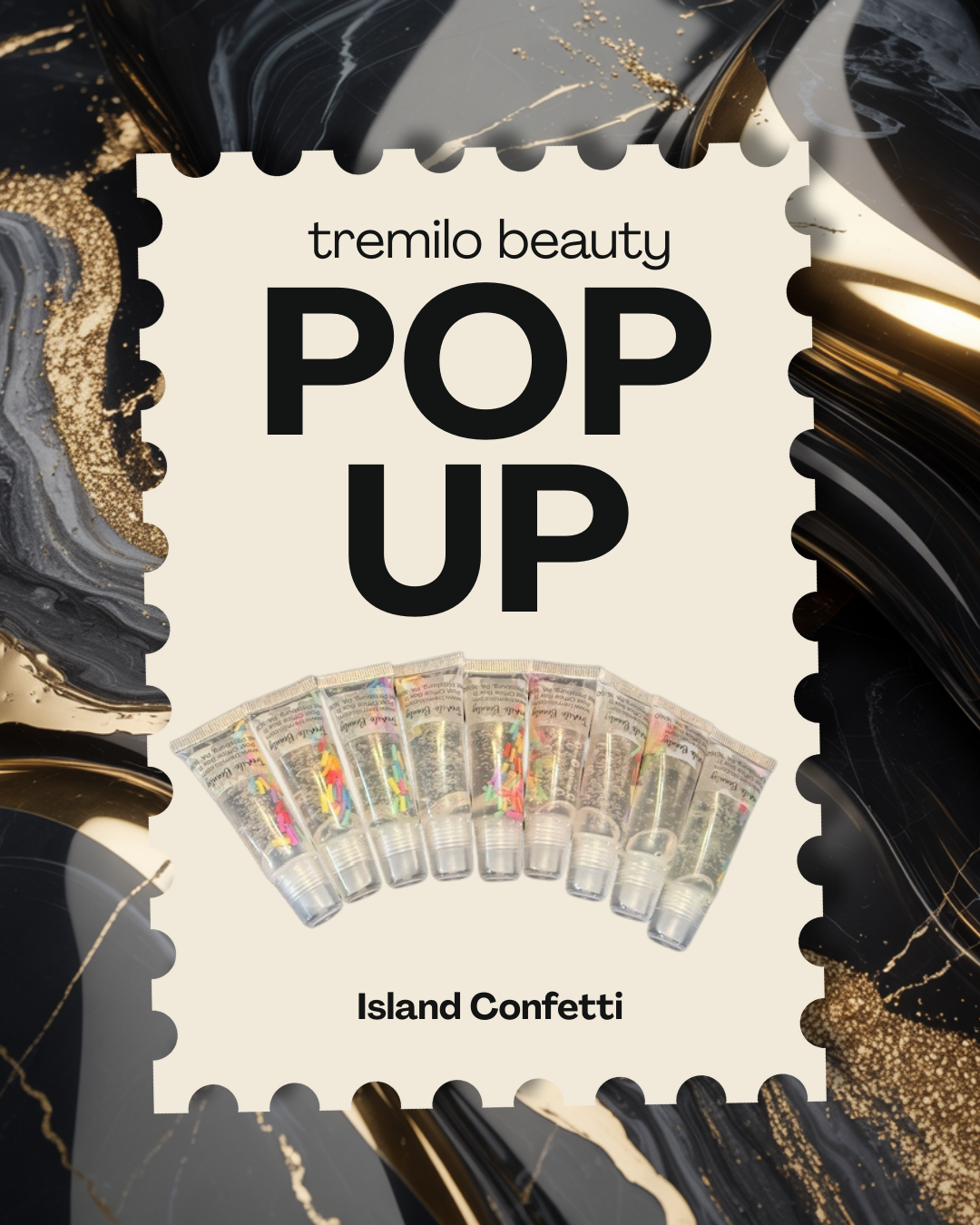 Pop-Up on the Parkway: 10 ml Squeeze Tube Lip Gloss