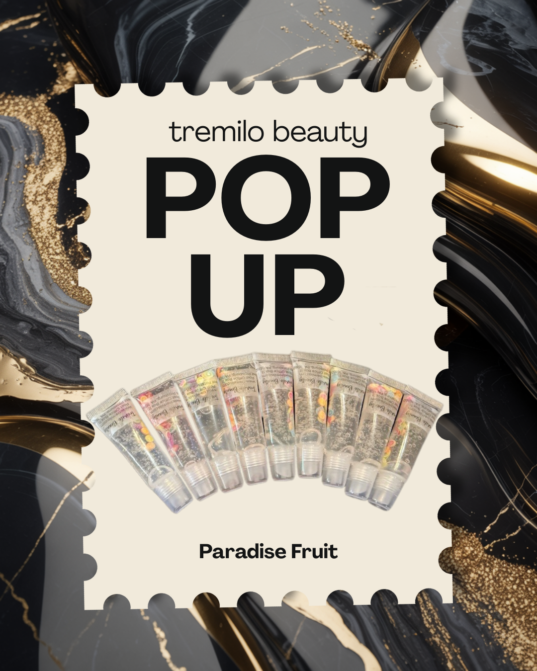 Pop-Up on the Parkway: 10 ml Squeeze Tube Lip Gloss