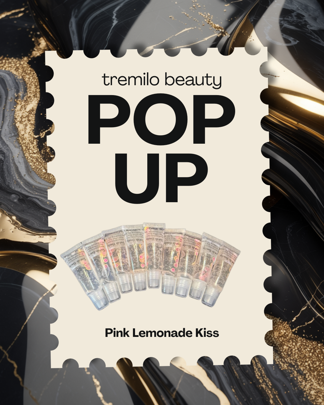 Pop-Up on the Parkway: 10 ml Squeeze Tube Lip Gloss