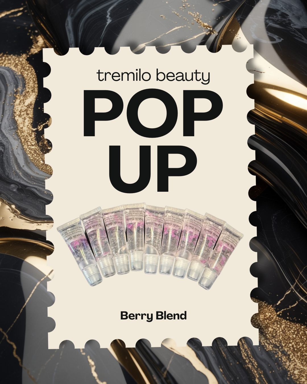 Pop-Up on the Parkway: 10 ml Squeeze Tube Lip Gloss