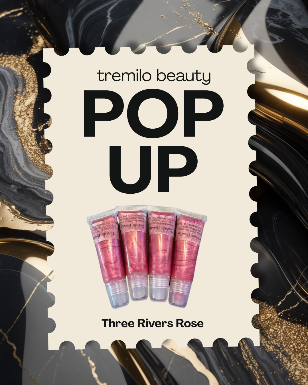 Pop-Up on the Parkway: 10 ml Squeeze Tube Lip Gloss