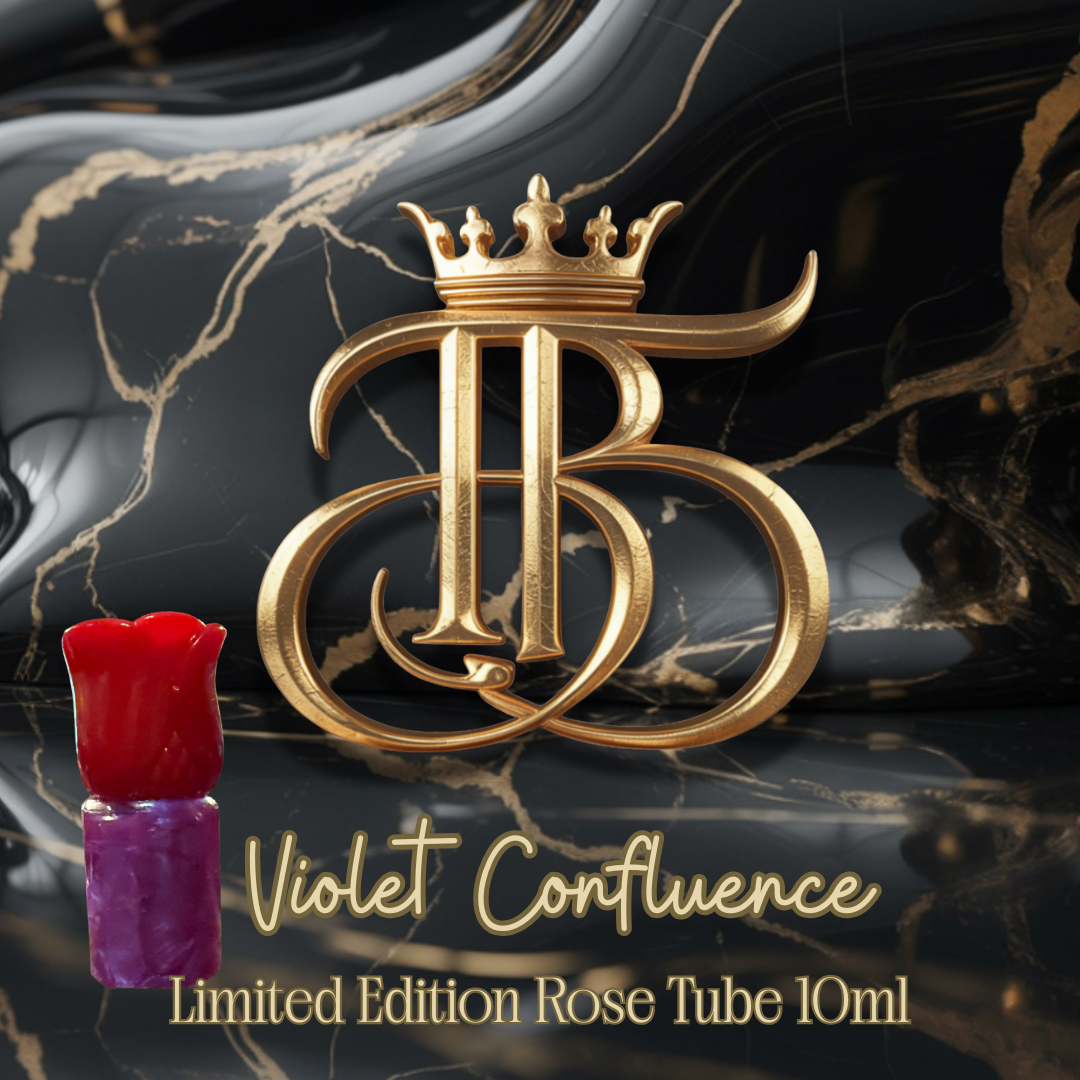 Violet Confluence™— Steel City Gloss™ Collection - 5ml Heart Tube & 10ml Rose Deluxe Tube