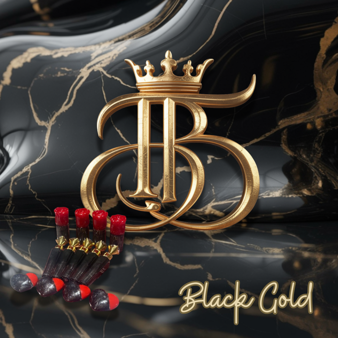 Black Gold™— Steel City Gloss™ Collection - 5ml Heart Tube