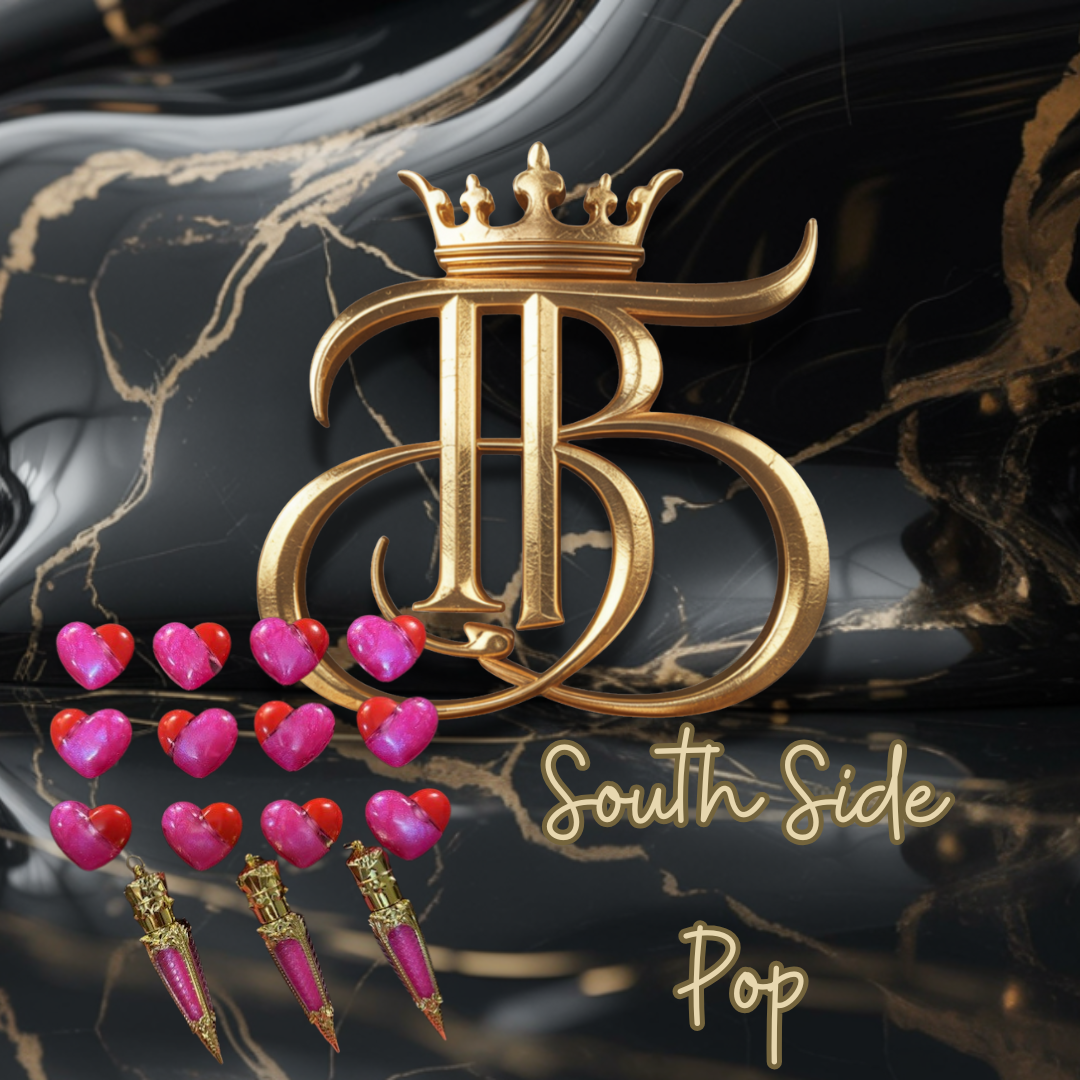 South Side Pop™— Steel City Gloss™ Collection - 5ml Heart Tube