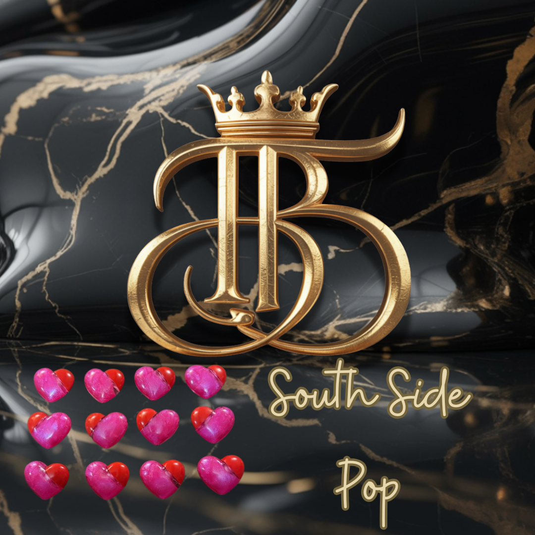 South Side Pop™— Steel City Gloss™ Collection - 5ml Heart Tube