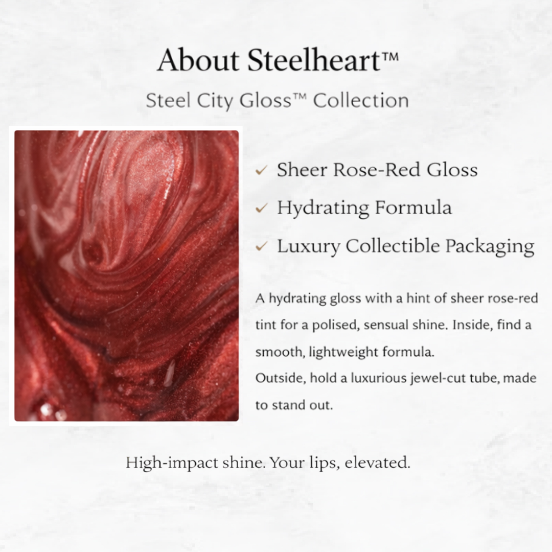 Steelheart™ — Steel City Gloss™ Collection - 3ml 5ml 10ml