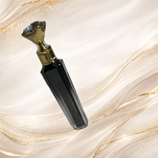 Black Gold Gloss lip gloss in jewel-topper tube from Tremilo Beauty